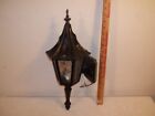 Vtg Halo Lite Trend Gothic Medieval Cast Iron Witch Hat Sconce Light Fixture