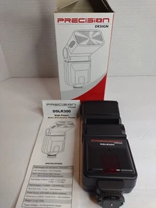 Flash electrónico automático Precision Design DSLR300, flash de alta potencia de bajo voltaje - Imagen 1 de 9