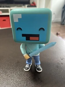 Skeppy YouTooz Vinyl Figure #48 Minecraft No Box Collectible Diamond - Picture 1 of 5
