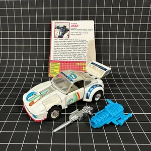 G2 Transformers JAZZ w/ File Card - Picture 1 of 4