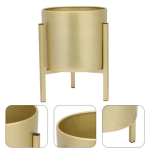 Table Flowerpot Holder Metal Flower Pot Shelf Flowerpot Display Rack - Picture 1 of 12
