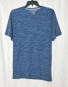 Michael Brandon Men’s Premium Apparel Short Sleeve V-Neck T-Shirt Blue Sz XL - Picture 1 of 7