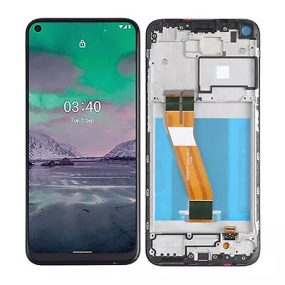 For Nokia 3.4 / Nokia 5.4 LCD Display Touch Screen Digitizer Replacement Frame - Image 1 of 3