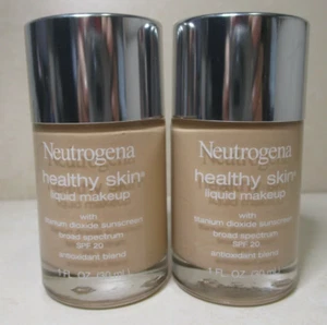 Neutrogena Healthy Skin Liquid Makeup SPF20 Sunscreen CLASSIC IVORY 10⭐LOT OF 2⭐ - Picture 1 of 1