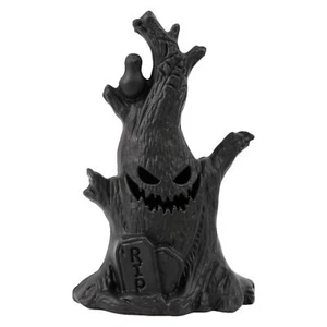 Statuina tronco albero cattivo fantasma Halloween LED illumina decorazione Halloween - Foto 1 di 11