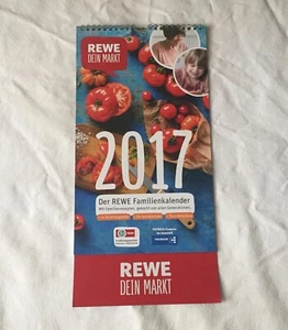 Rewe Familienkalender 2017 mit 4 Terminspalten, Ferienkalender und Stundenpläne - Bild 1 von 2