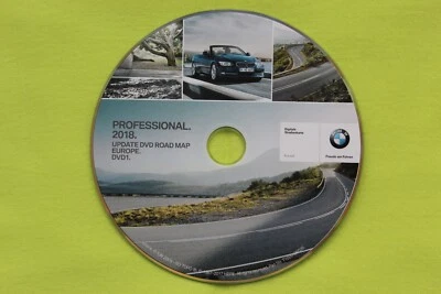 DVD NAVIGATION BENELUX SPANIEN 2018 BMW PROFESSIONAL E60 E70 E81 E90 E93 SA609 - Bild 1 von 2