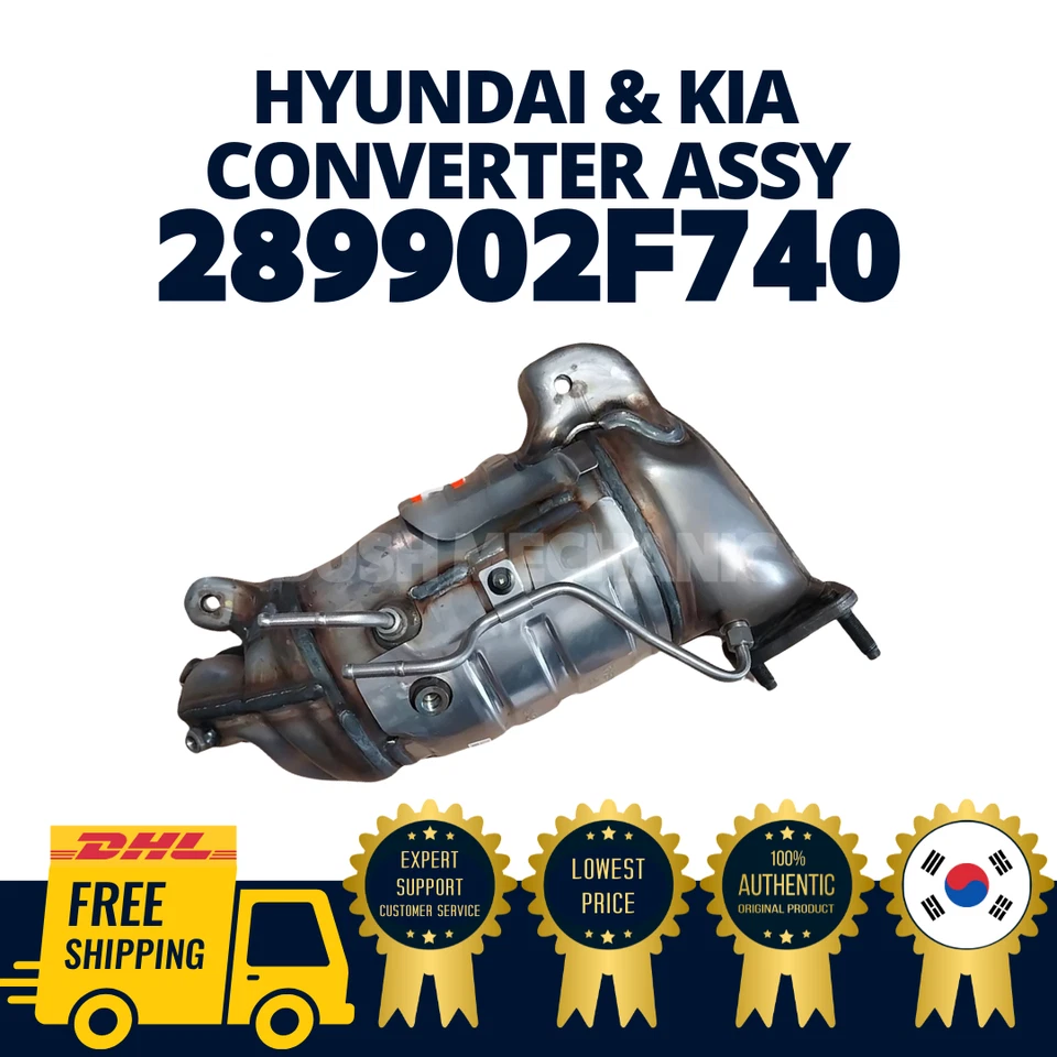 Conjunto convertidor original OEM Hyundai Kia CPF 289902F740 Foto 1 de 1