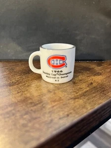 Cup Crazy Mini Mug Stanley Cup Winners Montreal Canadiens 1966 VS Detroit 4-2 - Picture 1 of 1