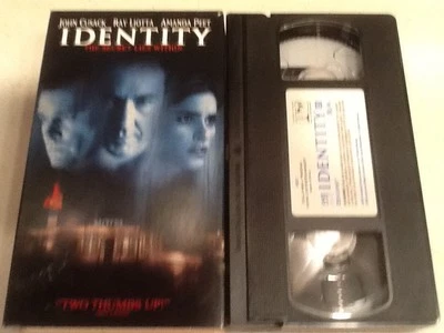 Identity (VHS,2003) John Cusack, Amanda Peet, Ray Liotta Free Shipping! - Imagem 1 de 4