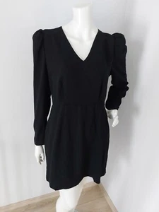 New La Redoute Black Vintage Romantic casual party cocktail work mini dress XL - Picture 1 of 7