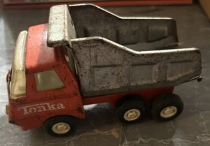Tonka Dump Truck Orange - Vintage Toy Truck - Picture 1 of 6