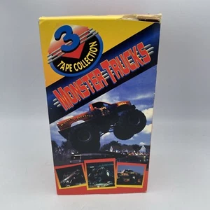 Monster Truck 3 Tape VHS Set Monster Truckin' USA: Vol. 1, 2, & 3 Doug Domokos - Picture 1 of 8