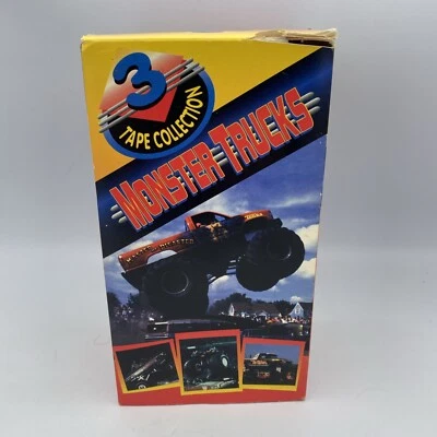 Monster Truck 3 Tape VHS Set Monster Truckin' USA: Vol. 1, 2, & 3 Doug Domokos - Image 1 of 4