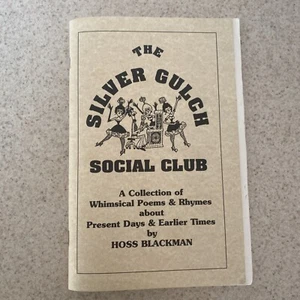 The Silver Gulch Social Club Eine Sammlung von Gedichten von Hoss Blackman signiert - Bild 1 von 4