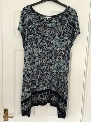 Rocha John Rocha blue multi top size 22 BNWOT - Image 1 of 4