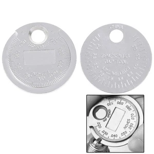 1PC Spark Plug Gap Gauge Measurement Tool Coin-Type 0.6-2.4mm Range Gage CalBHO - Imagen 1 de 10