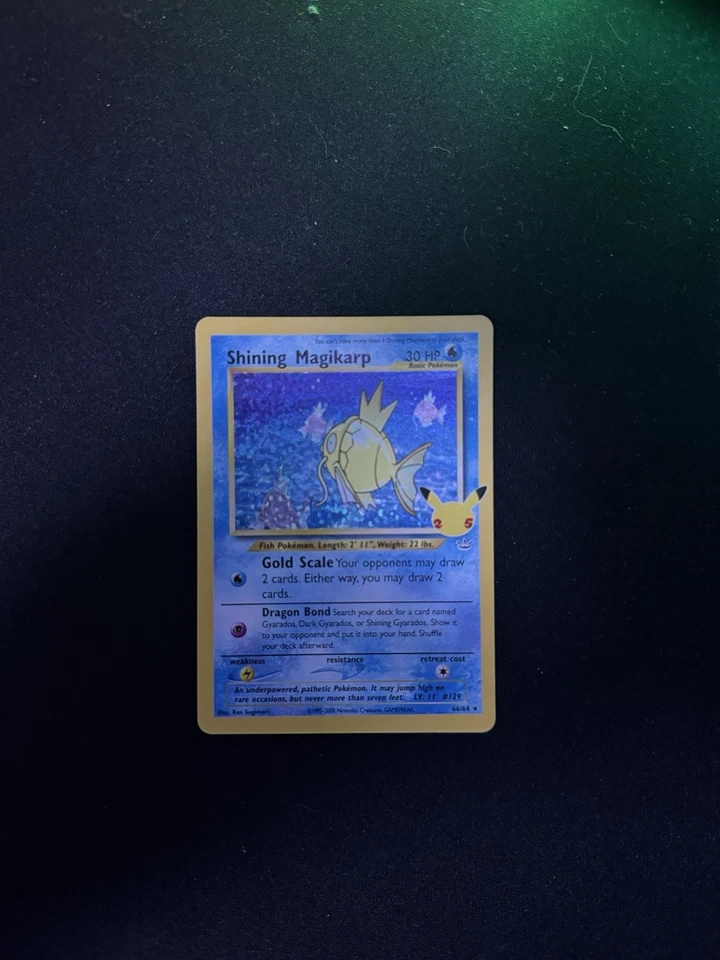 Pokémon TCG Shining Magikarp 66/64 Celebrations Shiny 25 Karpador.EN - Bild 1 von 2