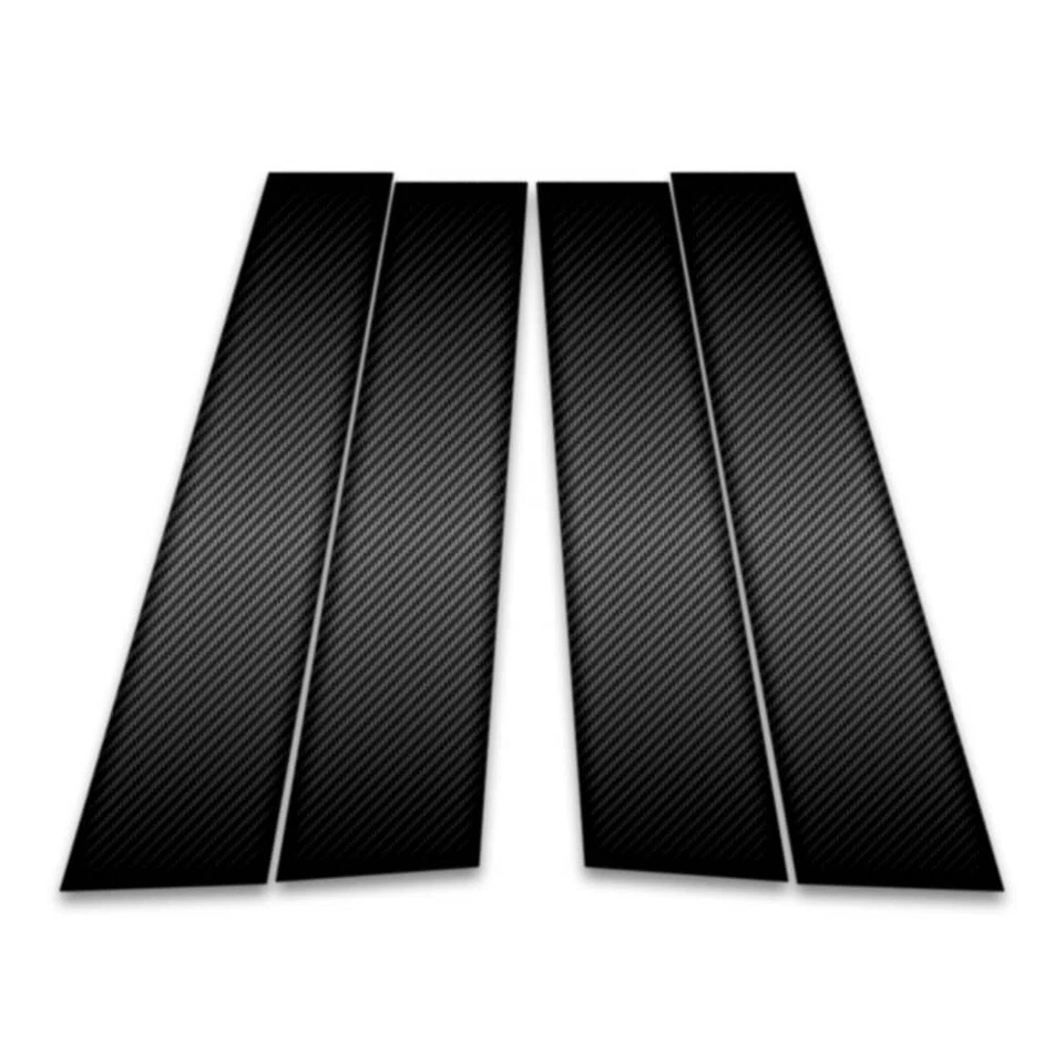 4pc Carbon Fiber Pillar Post Covers for 2013-2015 Chevrolet Malibu - Image 1 of 1