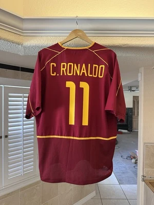 2002 Portugal Cristiano Ronaldo Jersey - Image 1 of 4