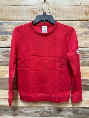 Moletom Adidas Youth Crewneck S97347 - M, vermelho poderoso, Q1 (C638T) - Imagem 1 de 2