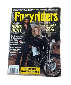 Vintage July 1989 Foxyriders Motorcycle Magazine Vol.1 No. 1 - VG - Bild 1 von 2