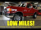1989 Ford Bronco FULL-SIZE - XLT - 4X4 - LOW MILES!