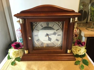 Vintage London Clock Co Whittington & Westminster Chime Quartz Mantel Clock/VGC - Picture 1 of 9
