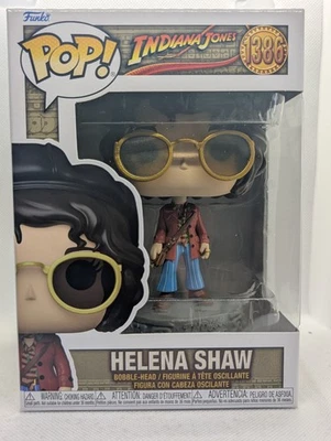 Funko POP! Figura Vinilo Películas Helena Shaw #1386 Indiana Jones 5 Nueva Foto 1 de 4