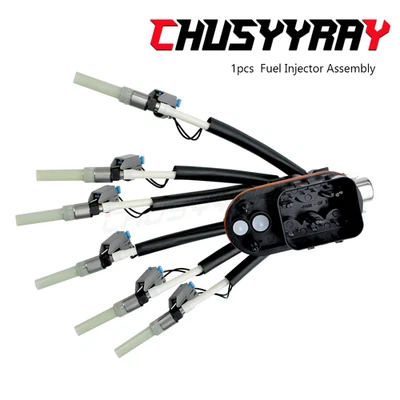 Inyector de combustible Firs 1996-2005 Chevy Chevrolet GMC V6 4,3 L FJ503 Spider 12568332 Foto 1 de 4