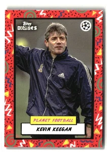 2025 Topps Decades UEFA 1990's Planet Football Kevin Keegan Fulham - Picture 1 of 2