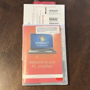 MS Windows 7 Pro FULL 64 BIT boxed CD/DVD with Product Key - Picture 1 of 5