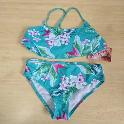Kanu Surf Girls' Alania Style 5522 Bikini Beach Sport 2 Piece Swimsuit Size 14 - Image 1 of 4