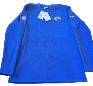 Neu mit Etikett Nike Herren Los Angeles Rams Logo Coach NFL Langarmshirt blau Large - Bild 1 von 10