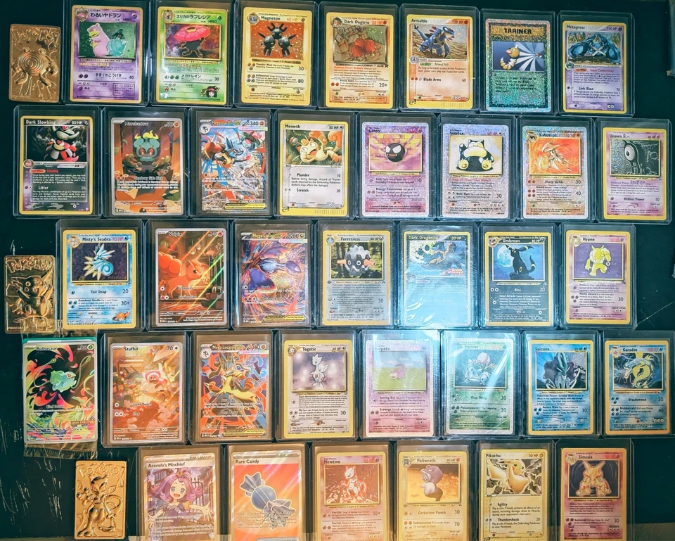 Pokemon Cards Vintage and Mega Evolutions - Image 1 of 1
