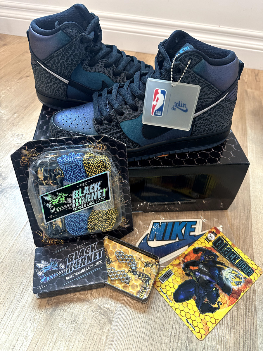 Nike Black Sheep x Dunk SB High Black Hornet for Sale Nike Black Sheep x Dunk SB High Black Hornet for Sale