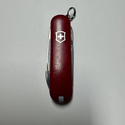 Swiss Army Knife Victorinox 58mm Classic SD Pocket Knife Red FREE SHIPPING - Image 1 of 4
