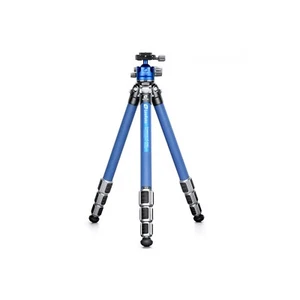 Leofoto Poseidon Blue LP-324C Carbon Titanium Feet Tripod + LH-40 Ballhead - Picture 1 of 4