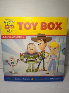 Toy Story 4 "TOY BOX" 4-Board Book Boxed Set Disney Pixar 2020 - SEE PICS - Picture 1 of 8