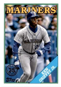2023 Topps #T88-82 Ken Griffey Jr. 35th Anniversary Seattle Mariners - Picture 1 of 2