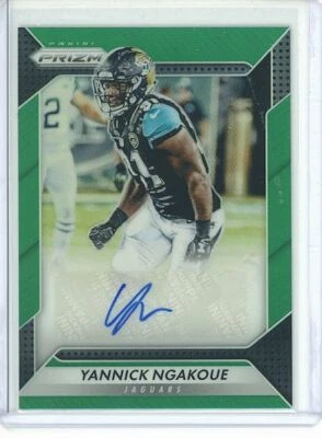 2016 Prizm Yannick Ngakoue RC ROOKIE GREEN AUTO AUTOGRAPH Colts SSP - Image 1 of 2