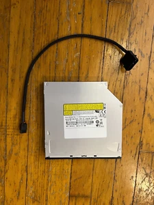Slim DVD / CD RW AD-7690H Sony Optiarc w/ power cable & 5.25" bay adapter for PC - Picture 1 of 6