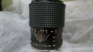 PENTAX KR MOUNT by SEARS MC 28-70MM F3.5-4.5 Macro Zoom Camera Lens - Picture 1 of 6