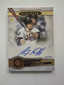 2021 Topps Five Star Baseball Rookie Auto Alex Kirilloff #FSA-AKU - Picture 1 of 2