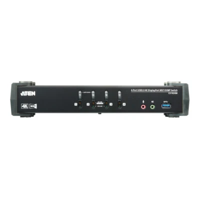 ATEN CS1924M 4-Port USB 3.0 4K DisplayPort MST KVM Switch - Bild 1 von 4