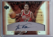 Jay Williams 2003-04 Upper Deck UD Hardcourt Clear Commemorative Autograph Auto