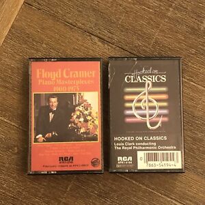 Lot de cassettes Hooked On Classics Floyd Cramer 1900 1975