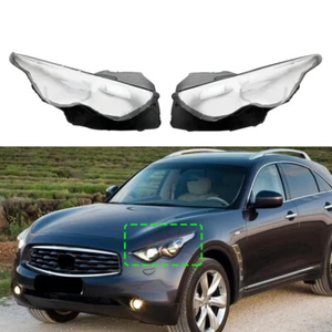 Cubierta de lente de faro izquierdo derecho carcasa tapa para Infiniti FX50 2009-2013 - Imagen 1 de 8