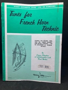 BELWIN Student Instrumental Course: Tunes for French Horn Technic, 1 #BIC00153 - Picture 1 of 6