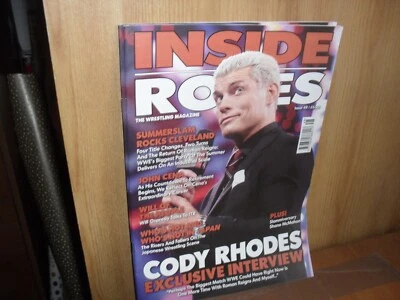 Inside the Ropes magazine #48 2024 Cody Rhodes exclusive interview + John Cena - Image 1 of 3